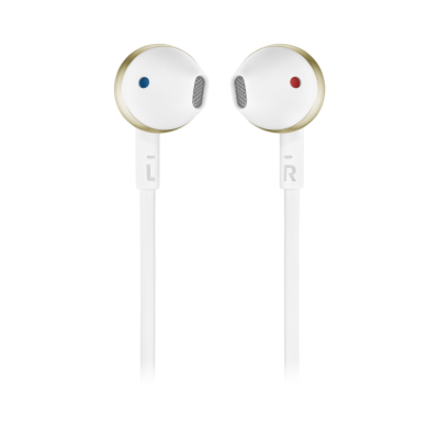 JBL TUNE 205BT Wireless Earbud Headphones In Champagne Gold - JBLT205BTCGDAM