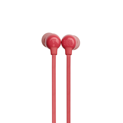 JBL TUNE 115BT Wireless In-Ear Headphones In Coral Orange - JBLT115BTCORAM