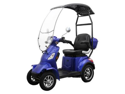 Daymak Roof Mobility Scooter With Built In Backup Camera In Blue - Roadstar 4 Wheel (Bl)