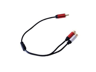 Maestro BM Series 2 RCA Female to 1 RCA Male Cable With Gold Plated Connectors - BMYC-0.3