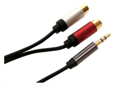 Maestro B Series 3.5mm Male To 2 X Female RCA Cable With Gold Plated Connectors - BYE-0.3