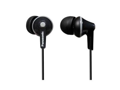 Panasonic ErgoFit In-Ear Earbud Headphones in Black - RPHJE125K