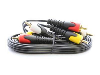 Ultralink 6 Ft Stereo Audio / Video Cable 3 RCA To 3 RCA UHS147