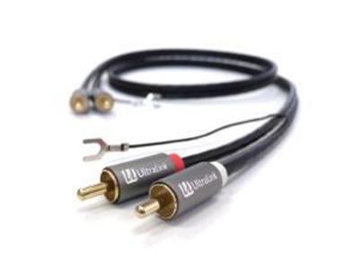 Ultralink Home Turntable Cable-2m Phono Pair Rca Uhap2